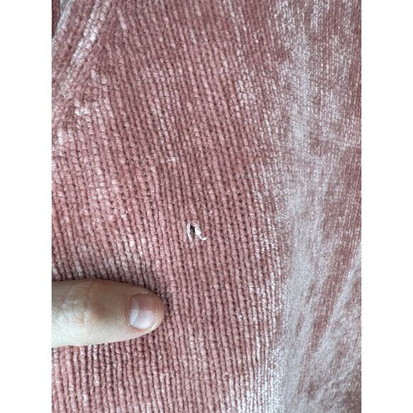 Alfred Dunner Women’s XL Coral Pink Full Zip Sweater Embroidered Flowers - Picture 6 of 9